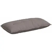 vidaXL Rugkussen Taupe 200 x 19 x 50 cm Stof