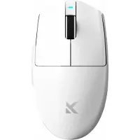 MCHOSE G3 V2 - Gaming Muis - PAW 3311 Sensor - TTC Silver Switch - 1K Bedraad + 1K Draadloos - 3 Modi - 800mAh - Wit
