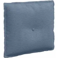 vidaXL Rugkussen Blauw 50 x 45 x 19 cm Corduroy stof