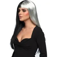 GoDan S.A - Pruik Evil temptress - Steil - Lang - Unisex - Heks - Halloween en Horror