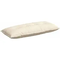 vidaXL Rugkussen Crèmekleurig 120 x 50 x 19 cm Corduroy stof