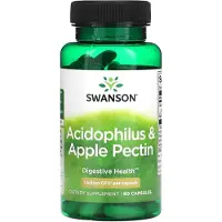 Swanson Health - Acidophilus &amp; Appelpectine - 90 capsules