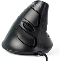 Delux Verticale Ergonomische Muis M168 Bedraad-USB