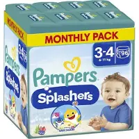 Pampers Splashers Maat 3-4 (6-11 kg) 36 wegwerpbare zwemluiers