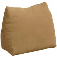 vidaXL Rugkussen Bruin 45 x 20 x 35 cm Corduroy stof
