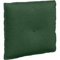 vidaXL Rugkussen Jungle Groen 50 x 45 x 19 cm Corduroy stof
