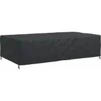 vidaXL Meubelbescherming Effen Zwart 315 x 180 x 74 cm 420D