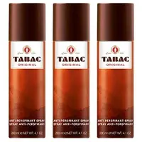 Tabac 3x200ml Tabac Original Deodorant Deospray Anti-perspirant Man Voordeelverpakking