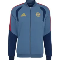Adidas Sportsweatvest donkerblauw / honing / bloedrood