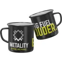 Metality Mok - Emaille Becher - voor Geen - standaard | Maat Standard