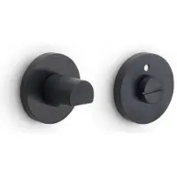 Formani | toiletgarnituur PVD mat zwart | Gensler | RIVIO | GLWC53