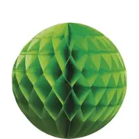 Boland St. Papieren honingraatbal groen (25 cm)