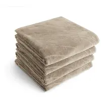 Yumeko Handdoek Katoen 50x100 Bruin - Eco, Bio & Fairtrade