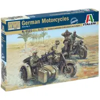 Italeri Motards allemands 2ème Guerre Mondiale