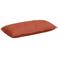 vidaXL Rugkussen Rood Oranje 100 x 50 cm Corduroy stof
