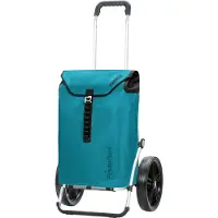 Andersen Shopper Shopper 'Royal ' petrol / zwart