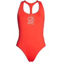 Calvin Klein CK - Badpak Racer Back - Red - Maat XS