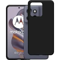 Just in Case Soft Design Motorola Edge 50 Neo Back Cover Zwart