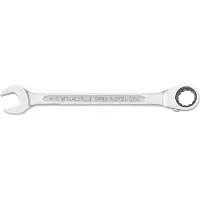 Stahlwille 41472828 OPEN RATCH 17a 7/16 15° Steek-ringratelsleutel