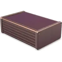 Hammond Electronics 1455N1601BK Profielbehuizing 160 x 103 x 53 Aluminium Zwart 1 stuk(s)