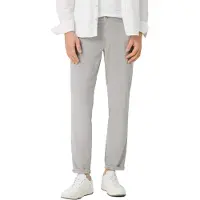 Brax chino grijs katoen normale fit