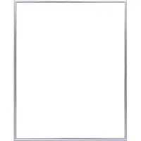 Homedecoration Kampen– Fotolijst – Fotomaat – 41x48 cm– Aluminium – Zilver hoogglans