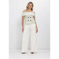 Copenhagen Muse Dames Blazers Cmivanna-waistcoat - Groen - Maat S
