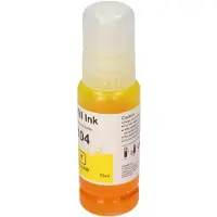 PrintAbout Inktcartridge 104 (C13T00P440) Geel geschikt voor Epson