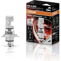 Osram Night Breaker LED-lamp Speed H4 450 450% meer licht, 14/14 W