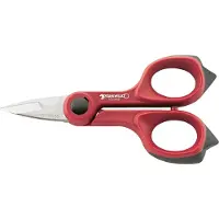 Stahlwille Draadschaar lengte 150 mm, 2-K handgrepen, rood 75270003