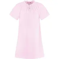 Hanssop Meisjes Nachthemd Pink met smock details en Dots -152