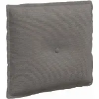vidaXL Rugkussen Lichtgrijs 50 x 45 cm Corduroy stof