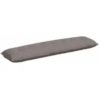 vidaXL Rugkussen Taupe 200 x 19 x 50 cm Stof