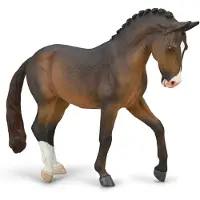 Collecta Figurine - Trakehner Hengst Donkerbruin - (Xl) - Paarden - Handgeschilderd - Miniatuur