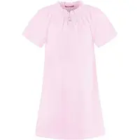 Hanssop Meisjes Nachthemd Pink met smock details en Dots -128