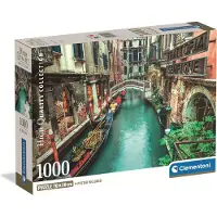 Clementoni - Puzzel - 1000 Stukjes - Venetië Kanaal - Puzzel Voor Volwassenen - High Quality Collection