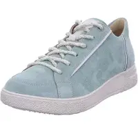 Hartjes Sneaker Women Sophie Velour Nappa Mint Grey-Schoenmaat 41