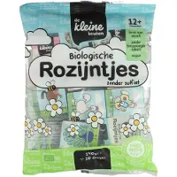 De Kleine Keuken 3x Bio Rozijntjes 140 Gr