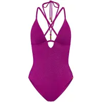 Triumph Swimwear Badpak ' Red Label Summer Sunset ' bessen / donkerroze