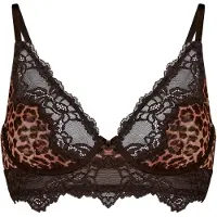 Hunkemoller BH 'Gabrielle' bruin / zwart