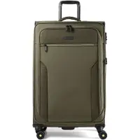D & n lederwaren Trolley 'Travel Line 9704' olijfgroen