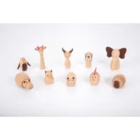 TickiT Houten Dierenvrienden - Pk10