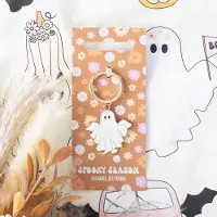 Something Different - Spooky Season Groovy Ghost Sleutelhanger - Multicolours