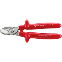 Stahlwille 6630 7 220 KABELSCHERE VDE 220 MM 66307220 Kabelschaar Geschikt voor (striptechniek) Aluminium- en koperkabel, een- en meerdraads 70 mm²