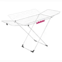 Velkea Droogkast H300, wit-grijs, 183x99x96 cm