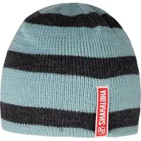 Shakaloha Gebreide Wollen Muts Heren & Dames Beanie Hat van merino wol zonder voering - Baffa Beanie MrnRv BlckPnk Unisex - One Size Wintermuts