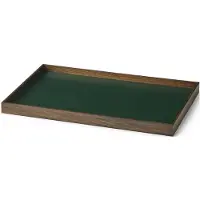 Gejst Frame dienblad medium 23x34 cm Gerookt eikenhout-groen