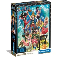 Clementoni - Puzzel - 1000 stukjes - One Piece - Anime - High Quality Series