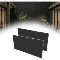 NaiZy 3D Muurpaneel Steenlook 120x60x3 cm, 2 Stuks PU Zelfklevende Wandbekleding, Waterdicht Steenpaneel voor Keuken, Badkamer & Woonkamer, Type A - Diepzwart -