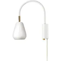 Nuura Aps Wandlampe , Anoli, dimbare, Wit, Woonkamer, Metaal, Modern